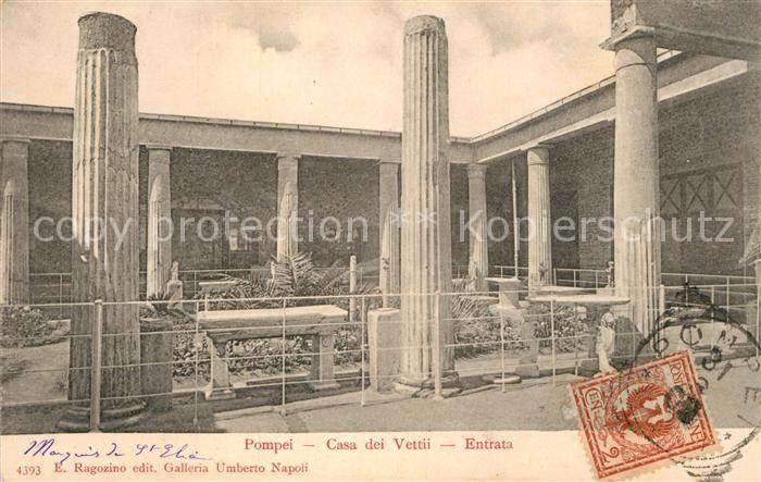 Pompei Casa dei Vettii Entrata