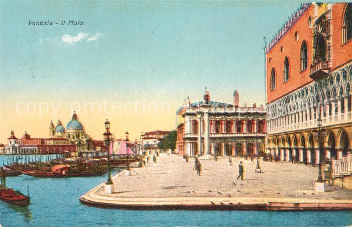 Venezia Venedig Il Molo