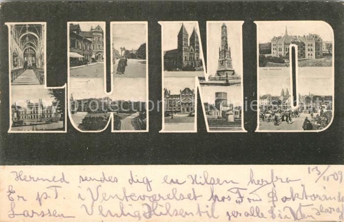 Lund Skane Lan Teilansichten Sehenswuerdigkeiten