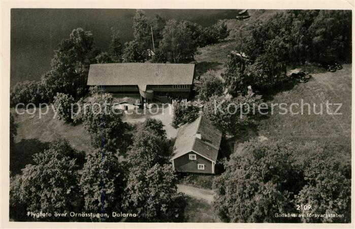 Ornaesstugan Flygfoto Fliegeraufnahme