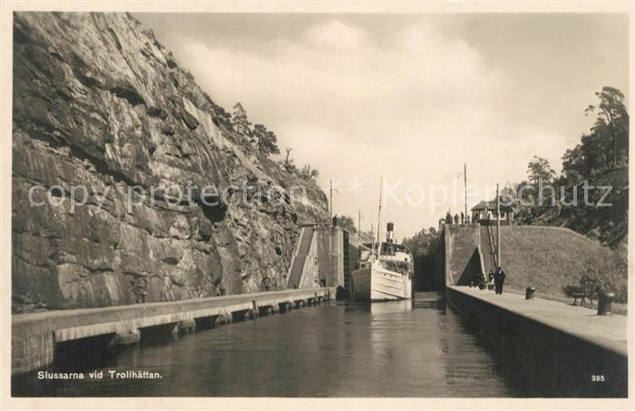 Trollhaettan Slussarna Schleuse