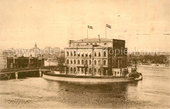 Stockholm Stroemsborg och Jaernvaegsbron