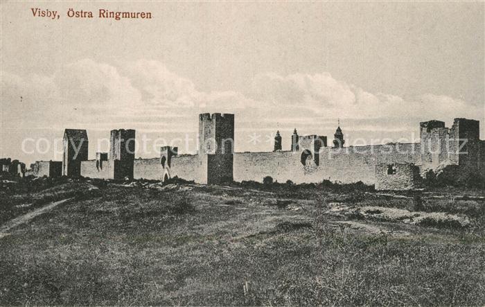 Visby oestra Ringmuren Ringmauer