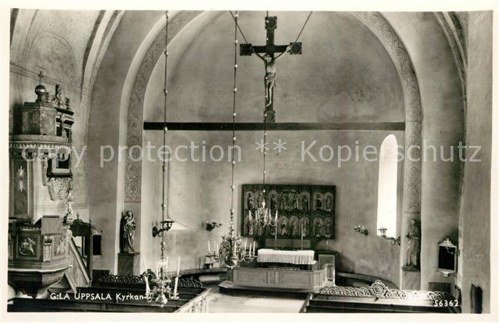 Uppsala Kyrkan Kirche Innenansicht