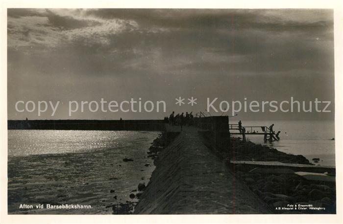 Barsebaeckshamn Afton Abendstimmung
