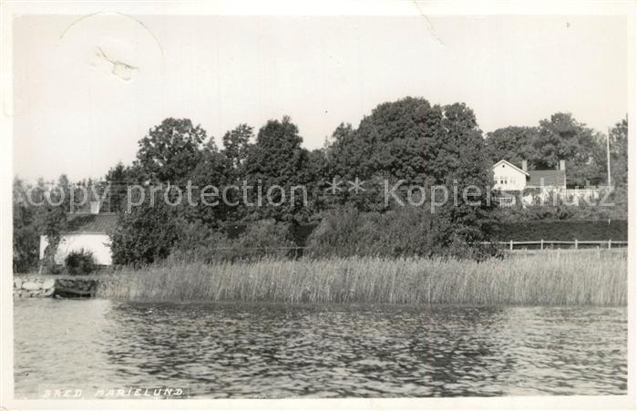 Marielund Ansicht vom Wasser aus
