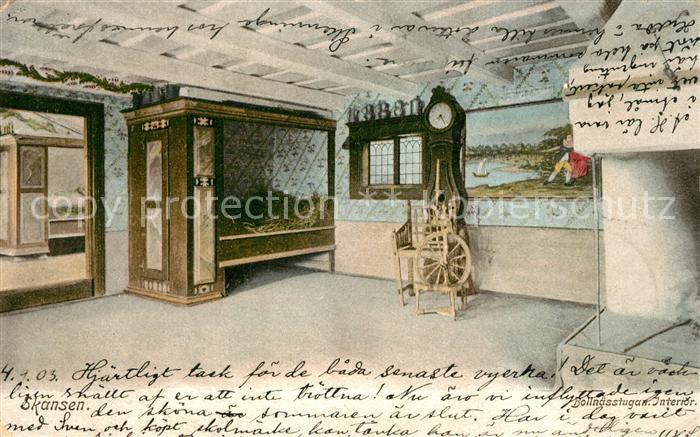 Skansen Bollnaesstugan interioer
