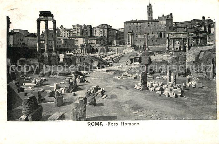 Roma Rom Foro Romano Ruinen Antike Staette