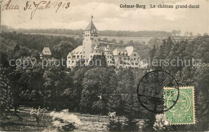Colmar Berg Chateau Grand Ducal Schloss