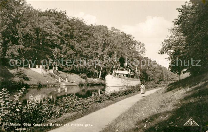 Motala Goeta Kanal vid Baltzar von Platens grav
