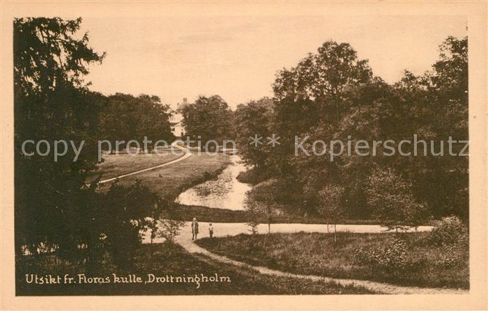 Drottningholm Utsikt fran Floras kulle