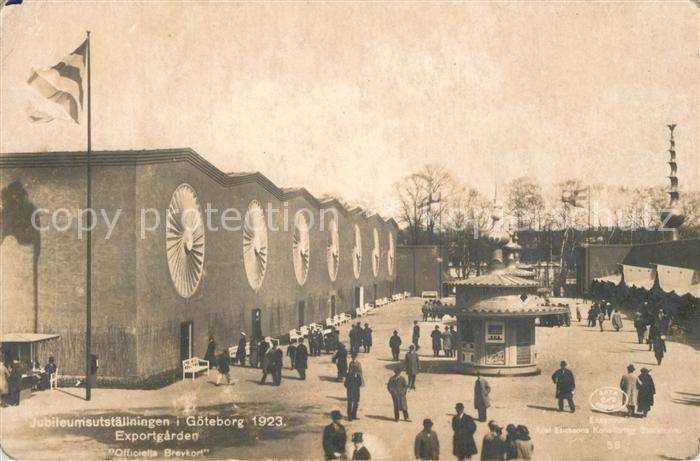 Goeteborg Jubileumsutstaellningen Exportgarden Ausstellungsgelaende