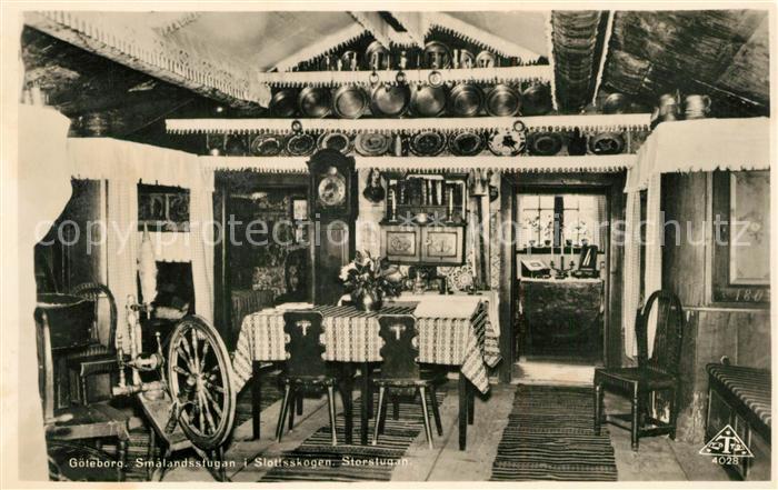 Goeteborg Smalandsstugan i Slottsskogen Storstugan