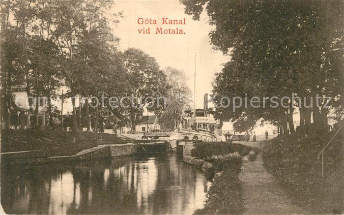 Motala Goeta Kanal Dampfer