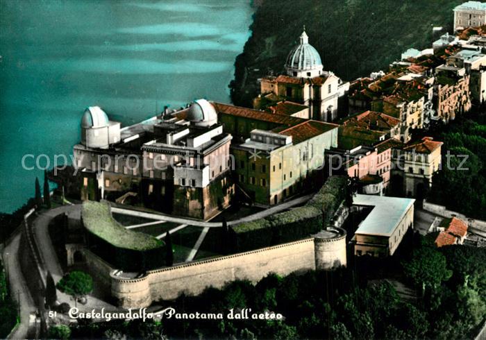 Castelgandolfo Palazzo dall aereo