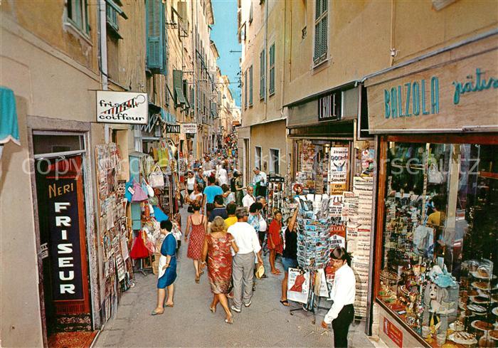 ALAssIO Savona Liguria IT Via XX Settembre Gasse Ladengeschaefte
