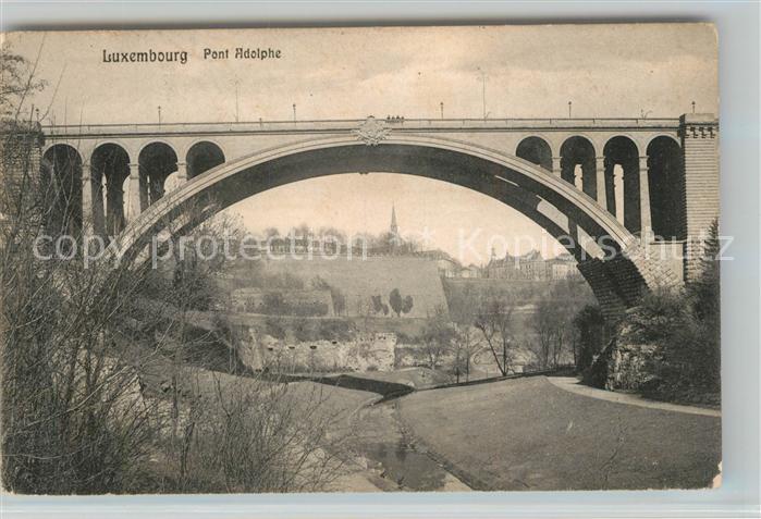 LUXEMBOURG  Luxemburg Pont Adolphe Bruecke