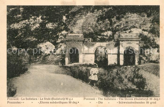 Pozzuoli Solfatara Le Stufe Vulcano Vulkankrater Natur