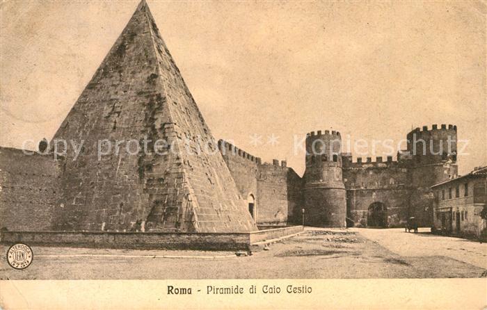 Roma Rom Piramide di Caio Cestio