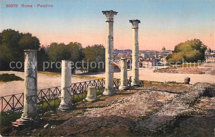 Roma Rom Palatino Ruinen Antike Staette