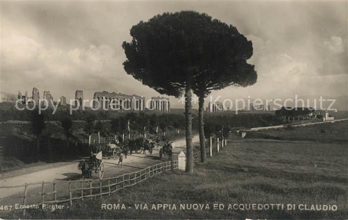 Roma Rom Via Appia Nuova ed Acquedotti di Claudio