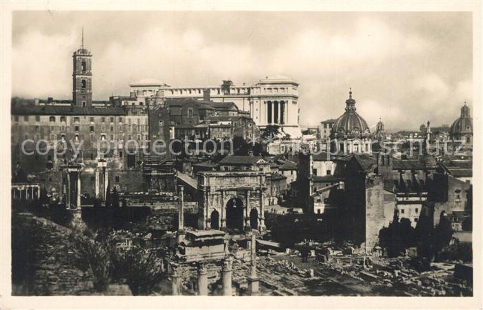 Roma Rom Foro Romano Ruinen Antike Staette