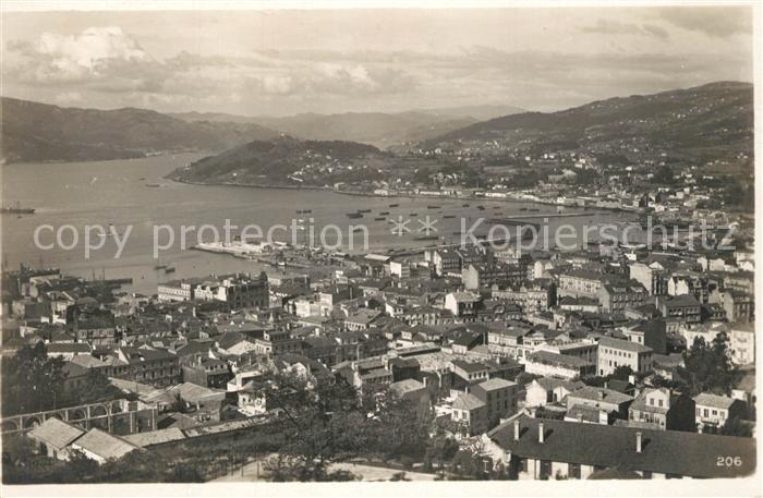 Vigo  Galicia ES Panorama