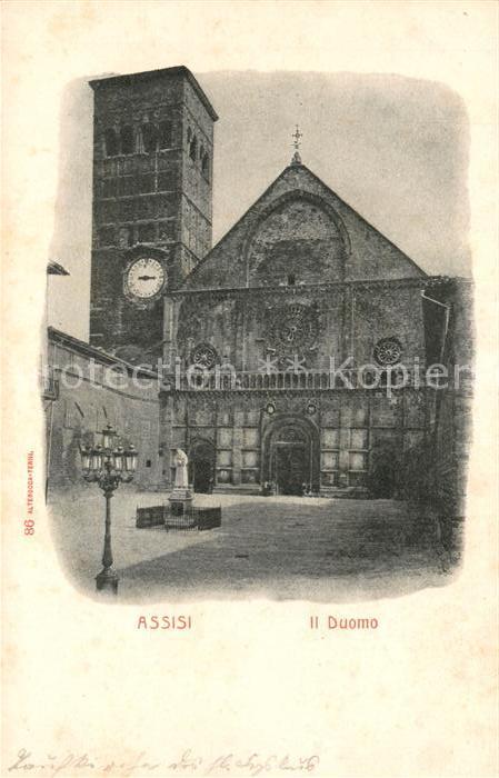 Assisi Umbria Il Duomo