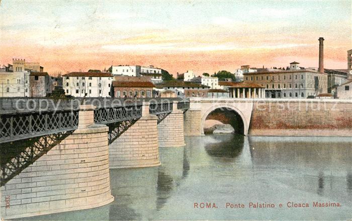 Roma Rom Ponte Palatino e Cloaca Massima