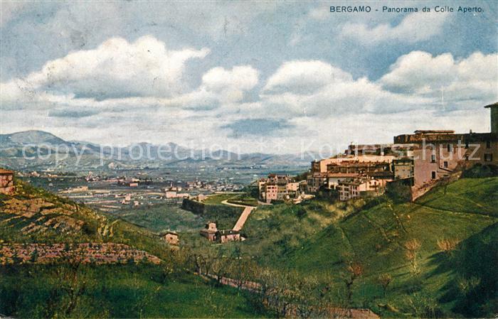 Bergamo Panorama da Colle Aperto