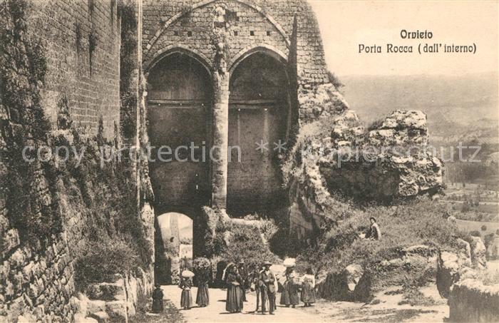 Orvieto Porta Rocca dall interno