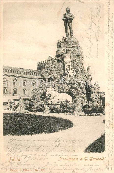 Pavia Monumento a Giuseppe Garibaldi