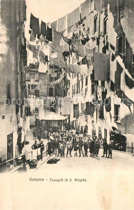 Genova Genua Liguria Truogoli di Santa Brigida