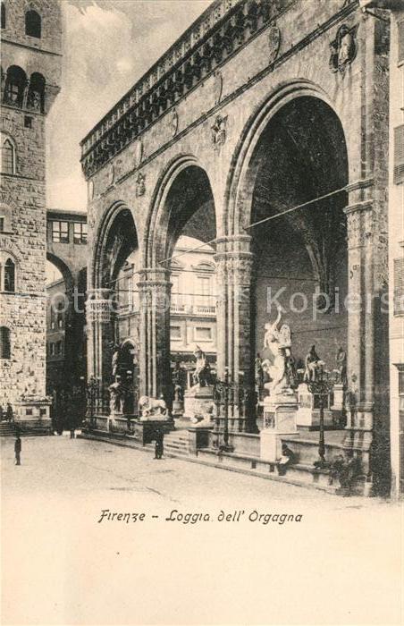 Firenze Florenz Loggia dell Orgagna