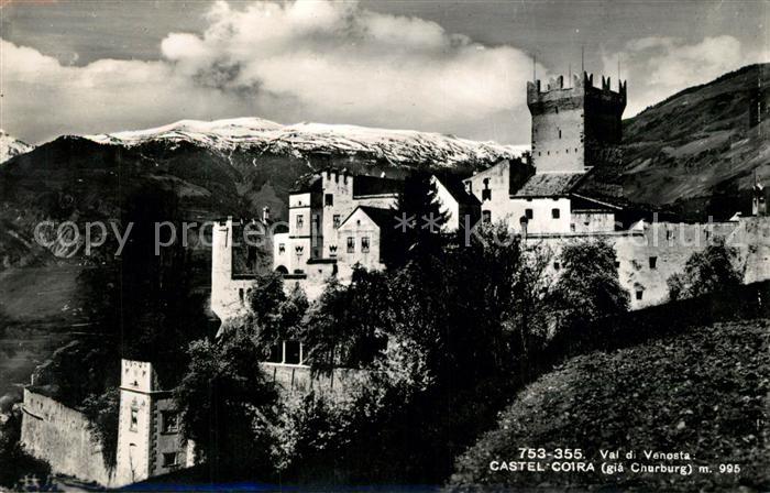 Sluderno Suedtirol Castel Coira Val di Venosta