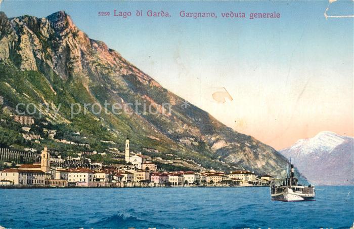 Gargnano Lago di Garda Veduta generale