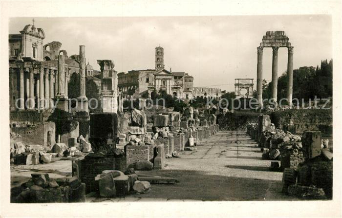 Roma Rom Foro Romano Ruinen Antike Staette