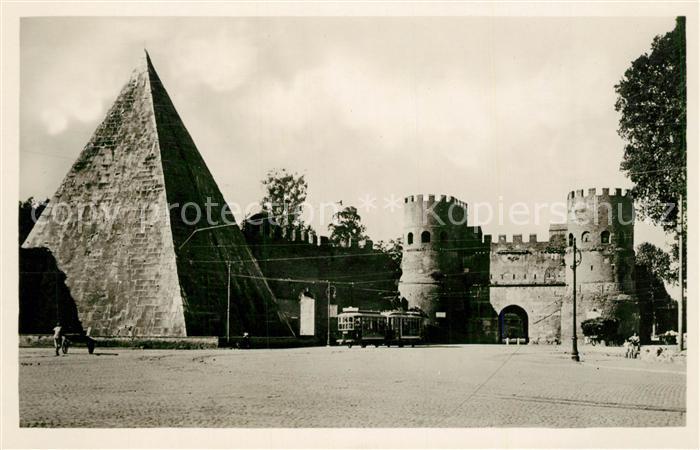 Roma Rom Piramide di Caio Cestio