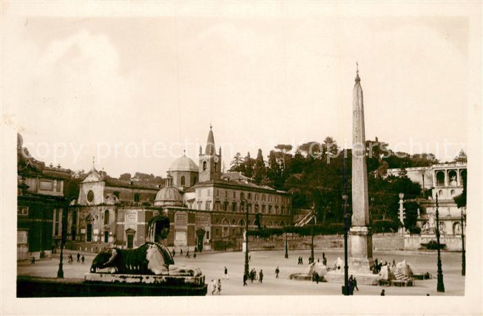 Roma Rom Piazza del Popolo Monumento
