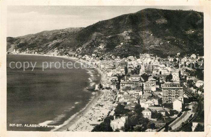 ALAssIO Savona Liguria IT Panorama veduta aerea