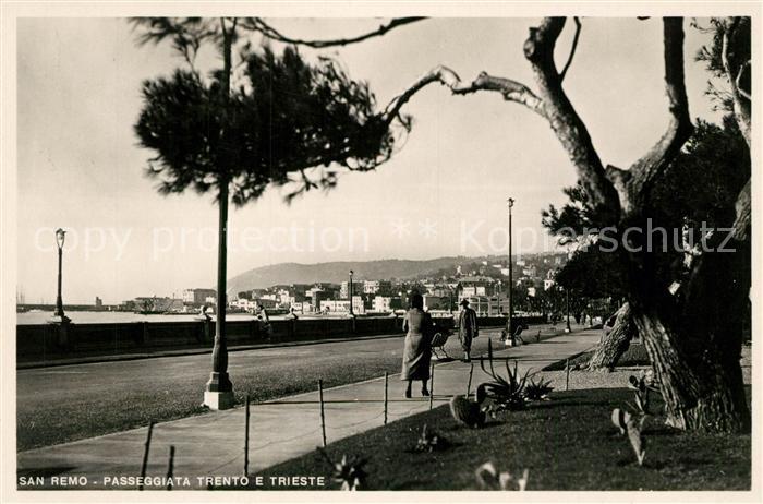 San Remo Passeggiata Trento e Trieste