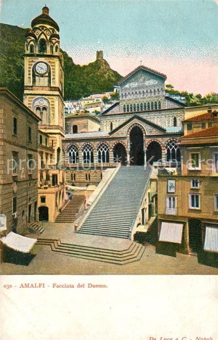 Amalfi Facciata del Duomo