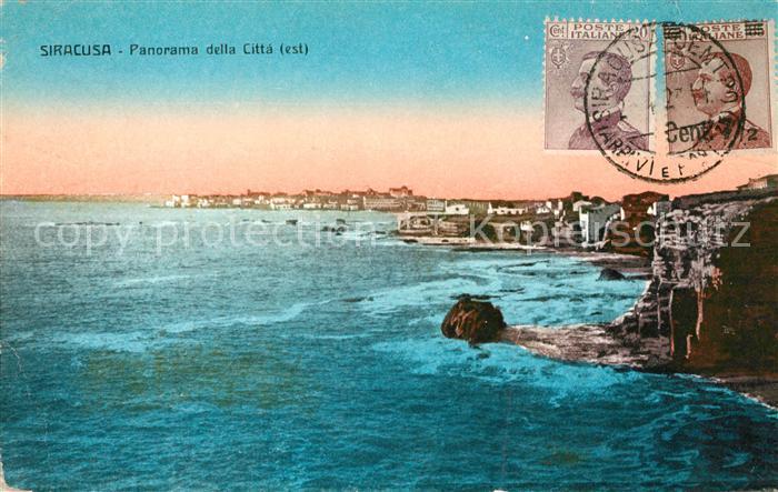Siracusa Panorama della Cittá