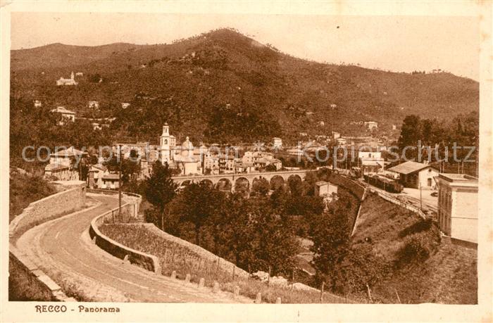 Recco Genova Genua Liguria IT Panorama