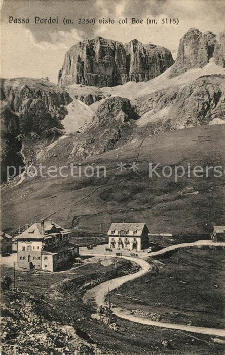 Passo Pordoi visto col Boe