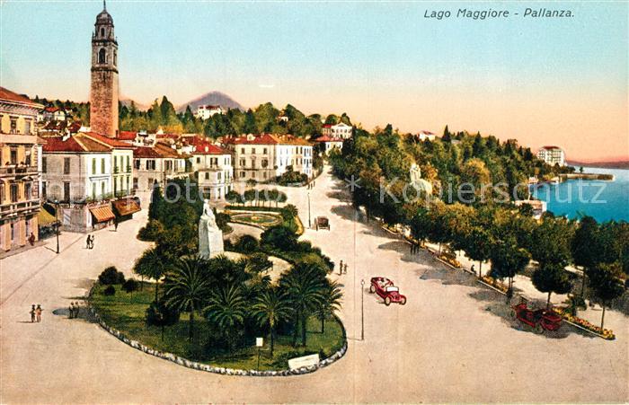 Pallanza Uferstrasse Denkmal Kirche