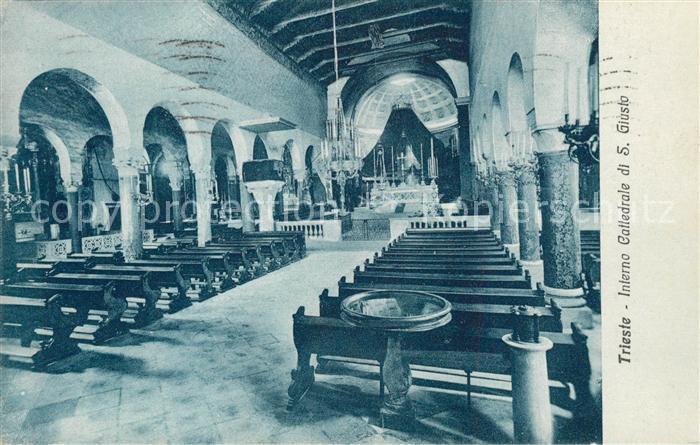Trieste Interno Cattedrale di San Giusto