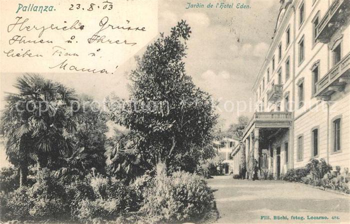 Pallanza Jardin de l Hotel Eden Giardini