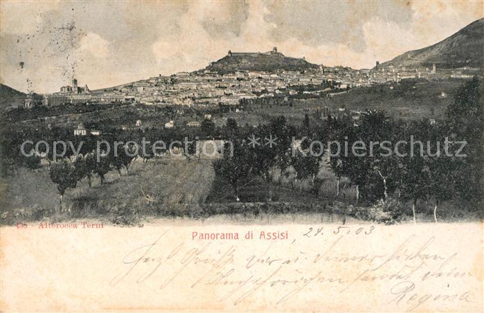 Assisi Umbria Panorama