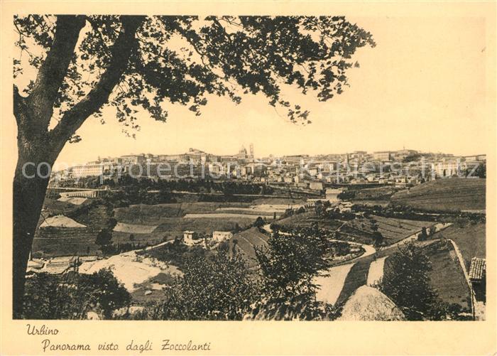 Urbino Panorama visto dagli Zoccolanti